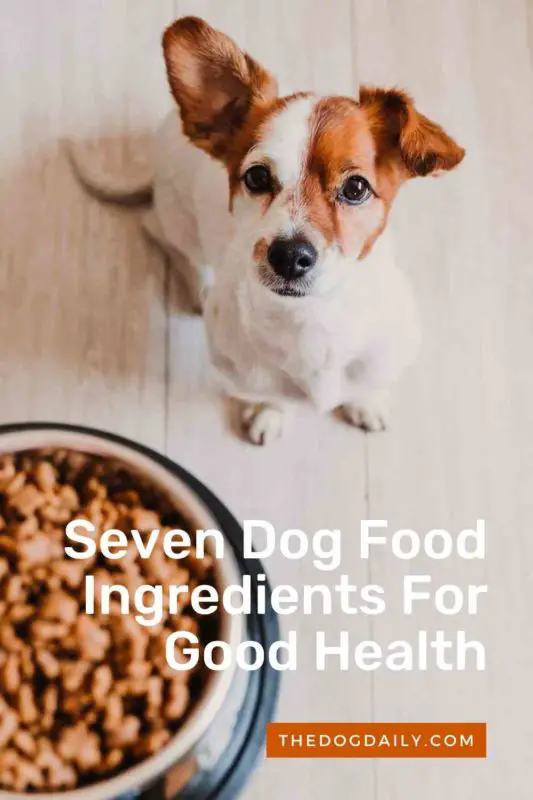 Seven Dog Food Ingredients For Good Health thedogdaily.com
