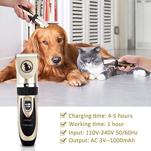 ceenwes dog clippers manual