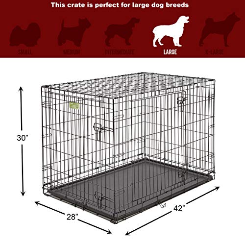 adjustable size dog crate